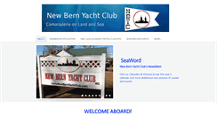 Desktop Screenshot of newbernyachtclub.com